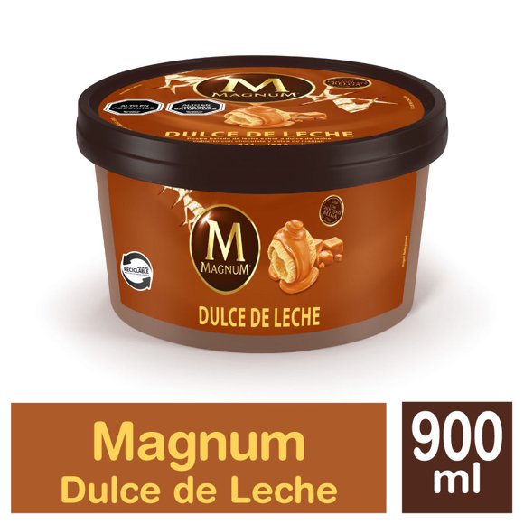 Helado Postre Magnum Dulce de Leche Pote, 900 ml