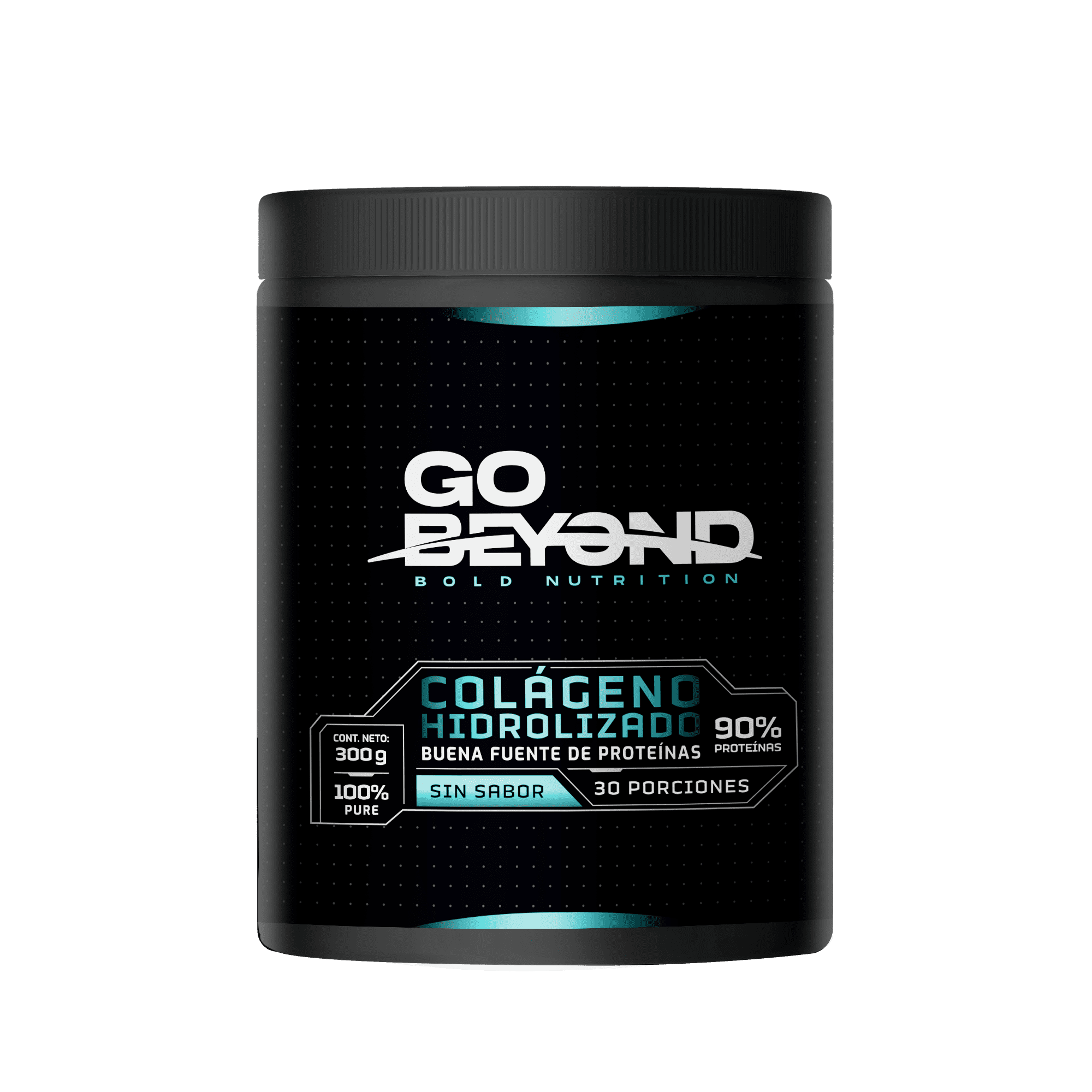 Colágeno Hidrolizado Puro 300g Sin Sabor Go Beyond