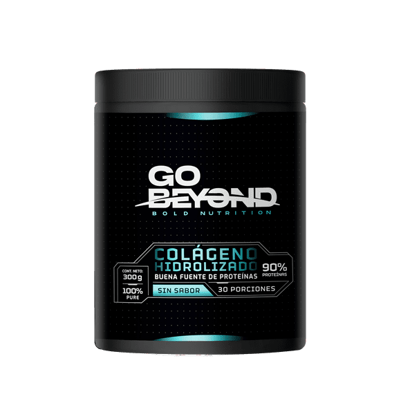 Colágeno Hidrolizado Puro 300g Sin Sabor Go Beyond
