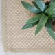 thumbnail image 1 of Alfombra Evora Pasillera Entrada Polipropileno Lavable Beige 90x300, 1 of 3
