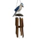 thumbnail image 1 of Campanilla de viento Cohasset Gifts Blue Jay Bamboo pintada a mano, 1 of 4