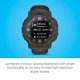 thumbnail image 4 of Reloj inteligente Garmin Instinct Crossover Solar Graphite, 4 of 6