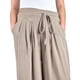 thumbnail image 4 of Pantalon Palazzo Algodon Mujer Tipo Lino Casual Playero 3001, 4 of 6