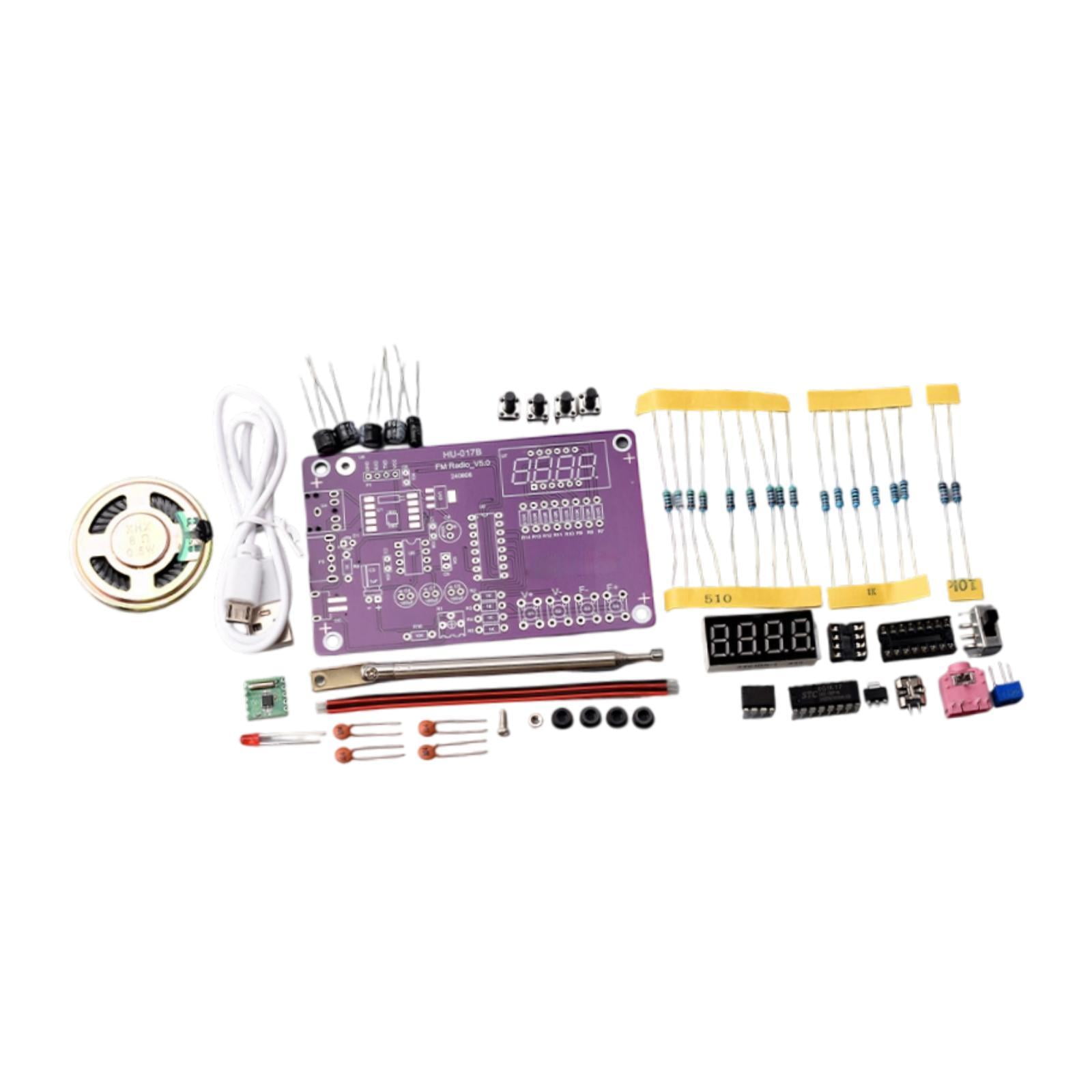 Bothyi - Kit De Radio Fm: Proyecto Educativo Creativo De Bricolaje Para Principiantes Y Adultos (sin Carcasa)