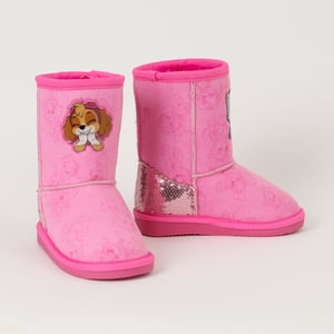 Bota Chiporro Niña Sky Lentejuelas Rosado Paw Patrol