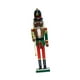 thumbnail image 2 of Estatua Del Rey Cascanueces Escultura De Madera De Cascanueces Para Decoración Del Hogar Escritorio Navidad, 2 of 3