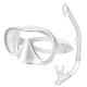 thumbnail image 1 of Snorkel Set Máscara De Buceo Snorkel Gafas De Natación Máscara De Natación Para Buceo Snorkel Blanco, 1 of 3