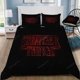 thumbnail image 2 of Stranger Things Logo Quilt Duvet Cover Set Bedding Bedspread 3-Piece Bedding Set (1 Duvet Cover + 2 Pillow Shams), 2 of 4