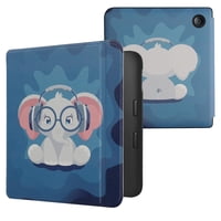 Funda Para Ereader Kwmobile Compatible Con Kobo Libra 2 - Elephant