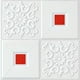 thumbnail image 1 of 8pcs 3D Wall Sticker Imitation Brick Bedroom Decoration Waterproof Self-adhesive Wallpaper For Living Room Kitchen TV Backdrop, 1 of 5