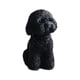 thumbnail image 1 of Dog Miniature Figurine Mini Estatua De Animales Para La Sala De Estar De La Habitación Sala De Estar En Cuclillas Negras, 1 of 5