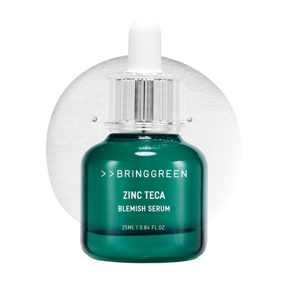 Sérum BRINGGREEN Zinc Teca para aliviar el acné leve y aliviar la piel