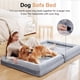 thumbnail image 3 of Cama ortopédica para perros NANUYA, lavable e impermeable, XL, para perros grandes, 3 of 7