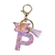 thumbnail image 4 of Llavero De Resina Adornos Niñas Mujeres Regalos Alfabeto Inglés Llavero Llavero P, 4 of 5