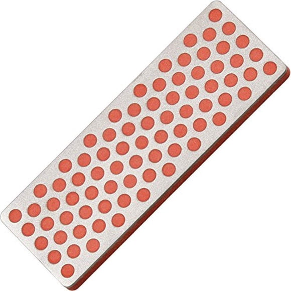 Afilador Whetstone DMT, 70 mm, tamaño mini Diamond Benchstone, grano fino