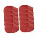 thumbnail image 1 of 10x Fundas Para Palos De Golf Cuero De PU Regalo De Golfista Juego De Cubiertas De Hierro De Golf Duraderas L Rojo, 1 of 5