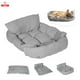 thumbnail image 1 of 3 En 1 Cama Antiestres Para Perro Michi Lavable 78x62cm Gris, 1 of 7