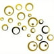 thumbnail image 1 of 24/26pcs, 3D Acrylic Mirror Wall Sticker, Round Mirror, DIY TV Background Room Sticker Wall Decoration, Bedroom Bathroom Wall Decoration, Home Decor, 1 of 3