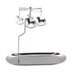 thumbnail image 2 of Portavelas Giratorio Con Bandeja Candelabro Para Dormitorio Aniversario Festivales Plata, 2 of 3