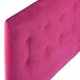thumbnail image 3 of Respaldo Cama Botone 1.5 Plaza Felpa Fucsia, 3 of 3