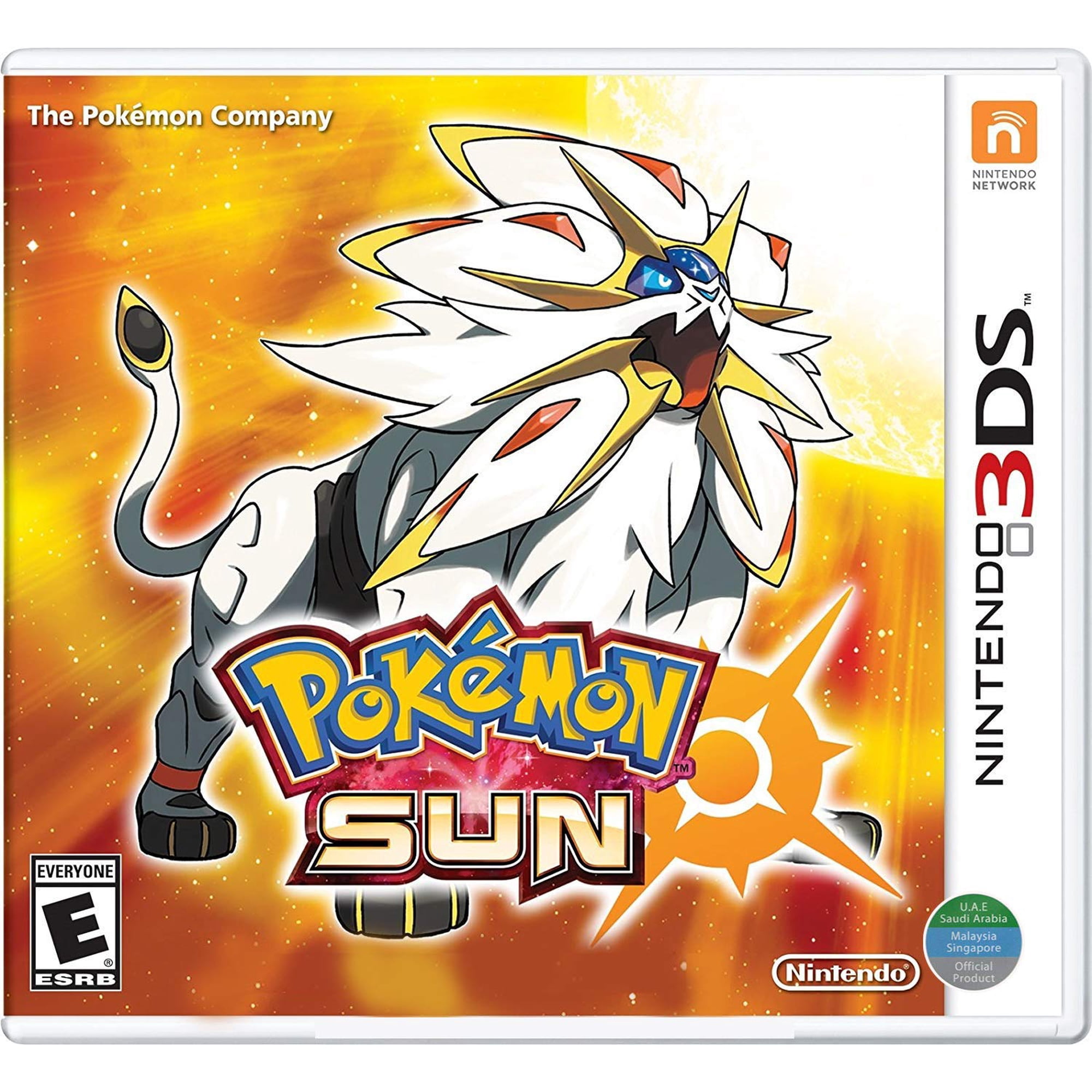 Juego Pokémon Sol Nintendo 3DS Edición Mundial | Lider