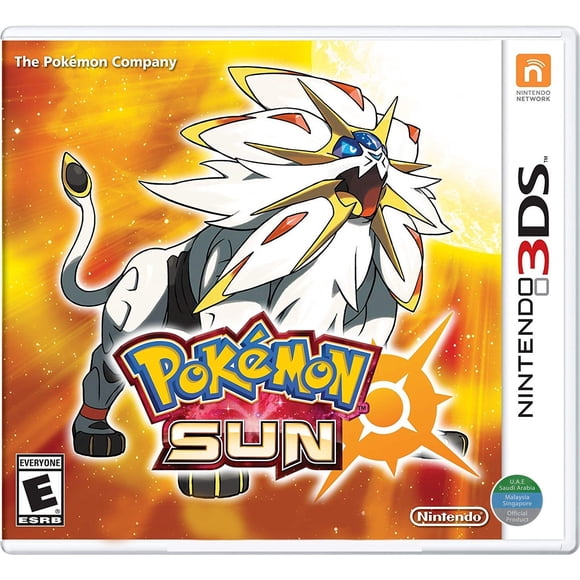 Juego Pokémon Sol Nintendo 3DS Edición Mundial