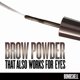 thumbnail image 4 of Polvo para Cejas COVERGIRL Bombshell POW-der Brow Marrón Oscuro, 4 of 6