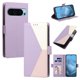 thumbnail image 1 of Funda Cartera Tricolor para Google Pixel 10/10 Pro 5G con Ranuras, Morado, 1 of 6