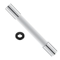 Magideal - Tubo De Extensión De Grifo Universal, Extensión De Grifo Ajustable Multipropósito A Prueba De Salpicaduras, Conector Flexible, Manguera De Agua , Blanco 30Cm