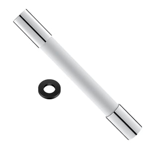 Magideal - Tubo De Extensión De Grifo Universal, Extensión De Grifo Ajustable Multipropósito A Prueba De Salpicaduras, Conector Flexible, Manguera De Agua , Blanco 30Cm