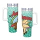 thumbnail image 4 of Los Castores Cascarrabias Vaso aislado de acero inoxidable con asa, diseño temático, regalo para familia, amigos y fans; incluye pajita y encaja en el portavasos estándar, 40 oz, 4 of 6