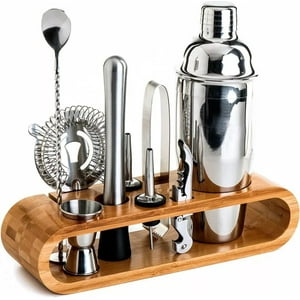 Genérico - Set Bartender Profesional Cocteleria Utensilios Bar 12 Pcs