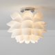 thumbnail image 1 of Lámpara de techo Possini Euro Design 40 cm Flor blanca, 1 of 7