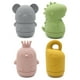 thumbnail image 1 of Juguetes de baño PandaEar de silicona para bebés de 0 a 6 a 12 meses para niños pequeños, 1 of 3