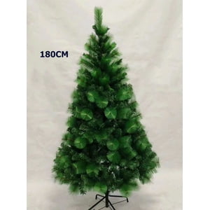 Aladdins Shop - Arbol De Navidad Frondoso Ramas Mixtas - Pino Verde Artificial 180Cm *