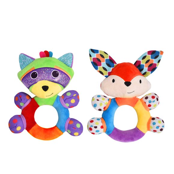 Sonajero de Peluche Suave HAHA Baby para Bebés 0‑6 meses