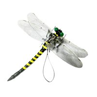 Magideal - Escultura De Simulación De Libélula, Modelo De Libélula, Adorno Colgante Para Jardín. Grande Con Cuerda