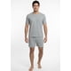thumbnail image 1 of Pijama Hombre Verano  2 piezas  Algodón Kayser  7701143-GRI, 1 of 5
