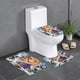 thumbnail image 1 of Las Crónicas de Narnia Juego de 3 alfombras de baño de coral fleece: tapete de baño + alfombra de inodoro en forma de U + funda de tapa de inodoro en forma de O, 1 of 6