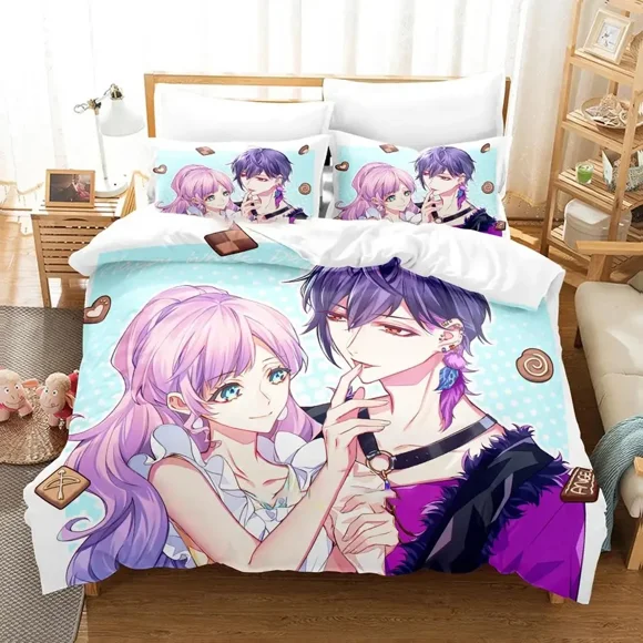 Game Cupid Parasite Bedding Set Duvet Cover Bed Set Quilt Cover Pillowcase Comforter Boys Adult Bedding Bed Sheets
