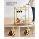 thumbnail image 3 of Carrito de bar VASAGLE Gold ULRC092A62 con 2 estantes con espejo, 3 of 3