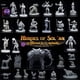 thumbnail image 5 of Miniaturas Héroes de Wildspire, Compañeros Animales NPC y Rey Troll, 5 of 8