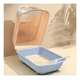 thumbnail image 3 of Arenero De Gatos Bandeja Sanitaria Baño De Mascota Pala Xl Color Blanco, 3 of 3