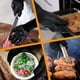 thumbnail image 5 of 1 par/2 guantes para barbacoa, guantes para asar, guantes resistentes al calor para horno, guantes ignífugos de cocina de 800 °C para asar, hornear, cocinar y soldar., 5 of 6