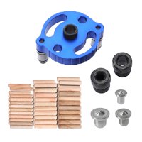 Ioensy - Plantilla Vertical Para Agujeros Ocultos Plantilla Para Espigas Autocentrantes Para Carpintería Azul A