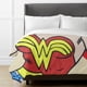 thumbnail image 2 of Wonder Woman Bedding Sets Cartoon Duvet Cover Lightweight 3 Piece Bet Sets for Kids Boys Girls, 2 of 5