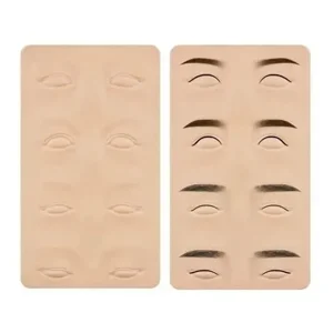 Linastore - Piel Sintetica Practica Cejas Micriblanding Maquillaje Solo Cejas Y Ojos