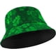 thumbnail image 1 of Sombrero de pescador con estampado de trébol teñido anudado, reversible de doble cara para el Día de San Patricio, plegable, con fondo verde, para playa, accesorios para el Día de San Patricio para mu, 1 of 7