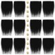 thumbnail image 1 of 12 Bolas De Madera Sin Terminar Para Barba De Gnomo Precortadas, Suministros Para Manualidades, Color Negro, 1 of 3