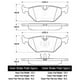 thumbnail image 2 of Pastillas Freno para auto BMW 535i 1988-1996 Trasero, 2 of 4